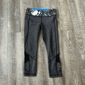 Lululemon Pace Rival Wee Space Crop Leggings 6